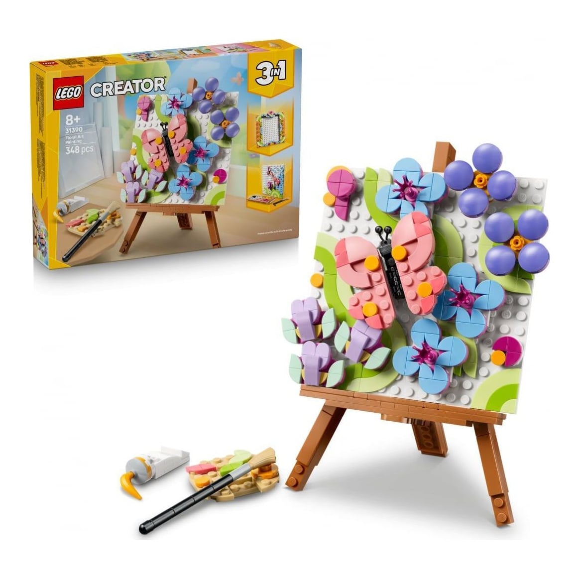 Tablou Decorativ Cu Arta Florala LEGO31390