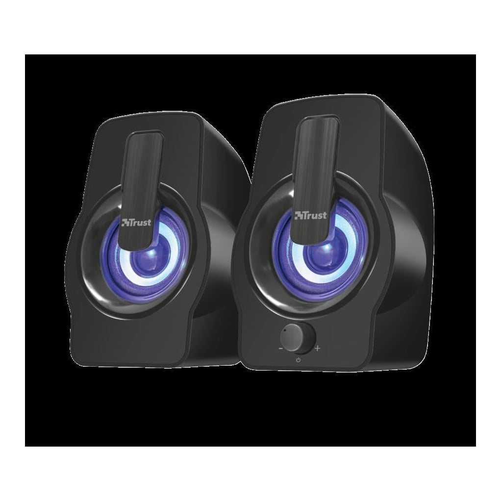Boxe Trust Gemi RGB 2.0, 6W, negru