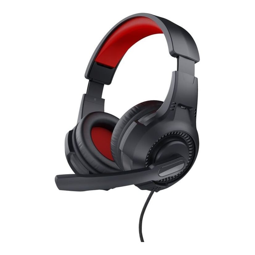 Casti Trust Basics gaming, negru