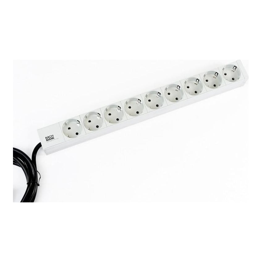 BACHMANN BM IT PDU power strip 9x sockets 1U