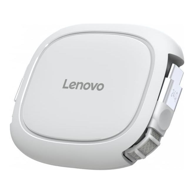 Cablu Lenovo 240W USB-C Retractable; Greutate: 0.07kg; Dimensiuni: 120 mm x 100 mm x 30 mm; Culoare: Alb; Garantie: 1 an