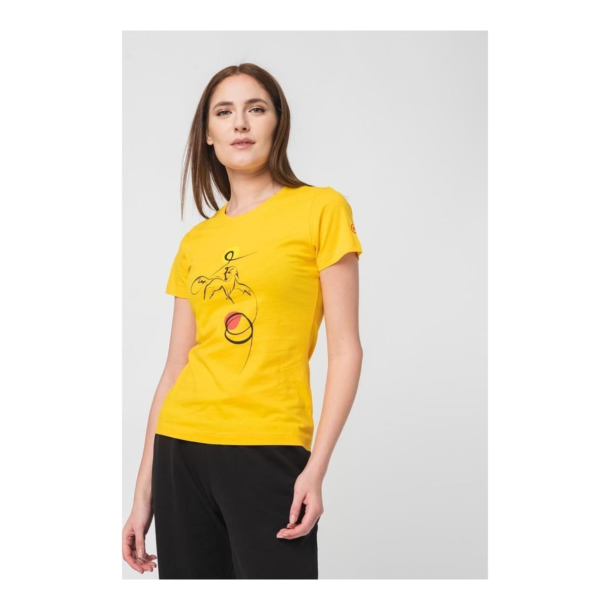 Tshirt Casual F Cal Pegas Yellow-xl