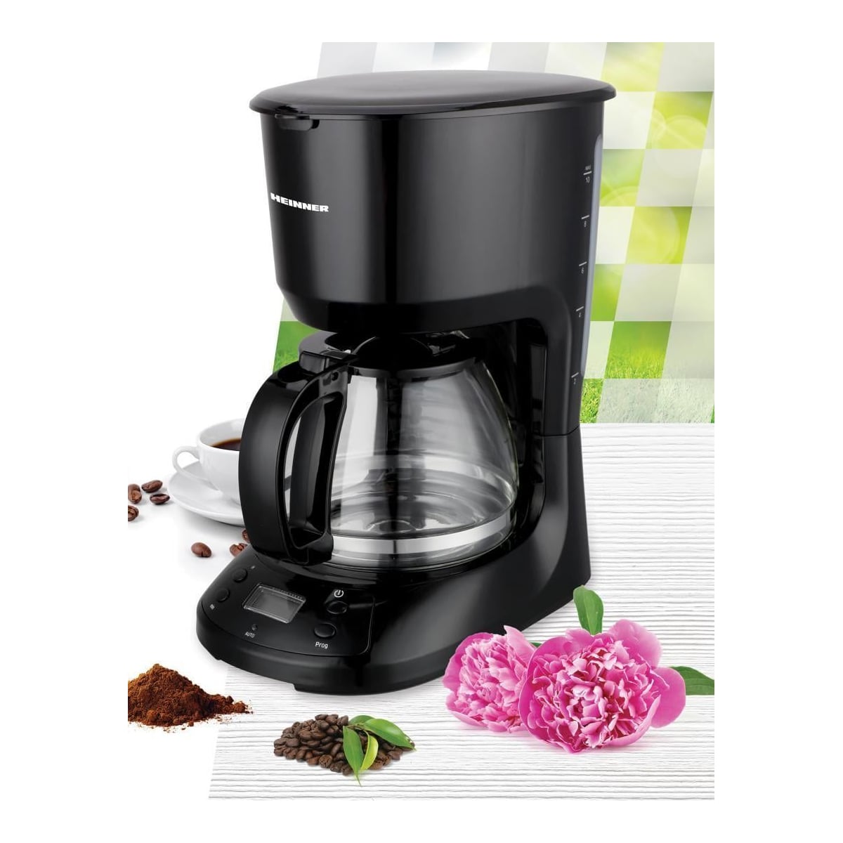 Cafetiera Digitala Heinner HCM-D750GCBK