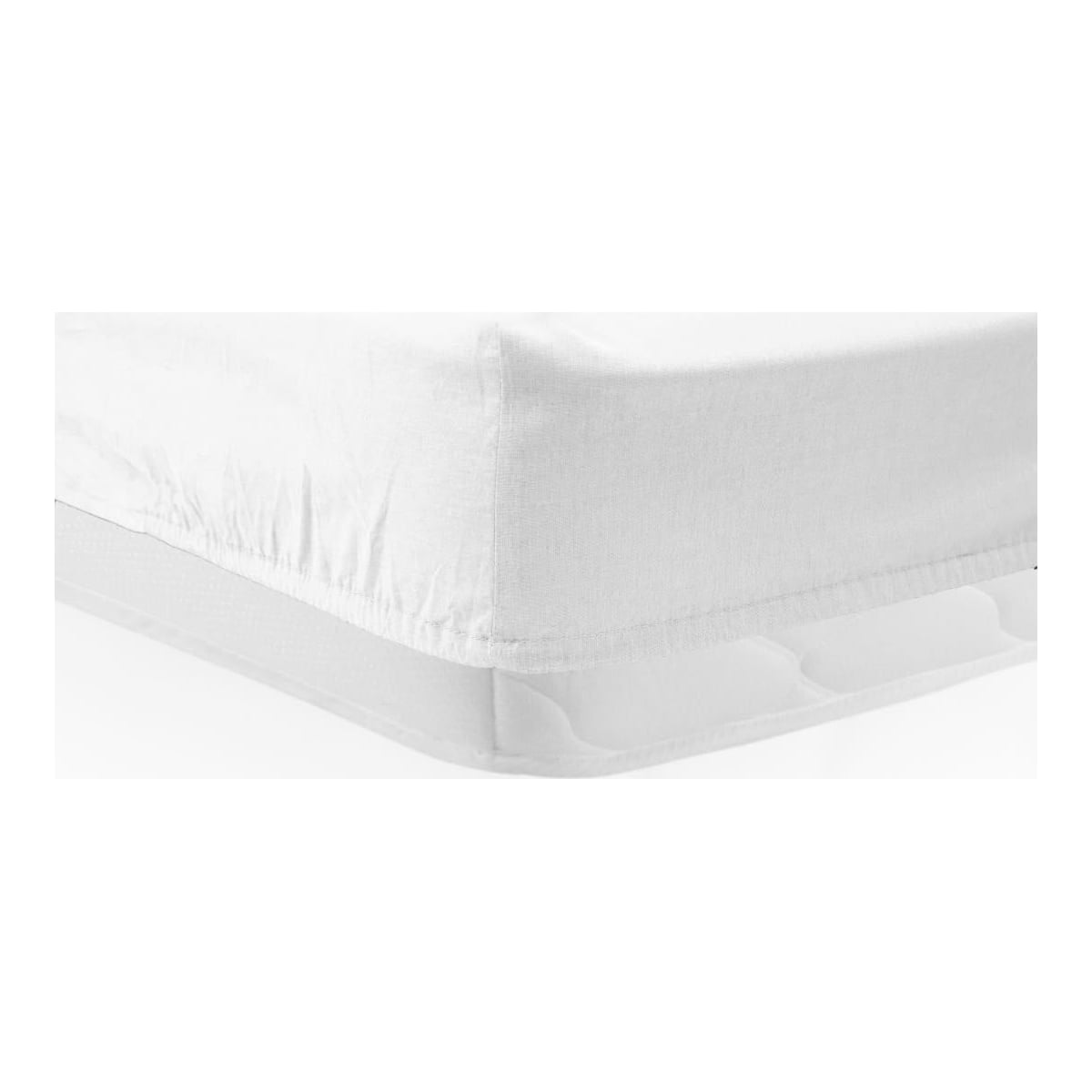 HEINNER Cearceaf Pat Cu Elastic 90X200 Cm Alb