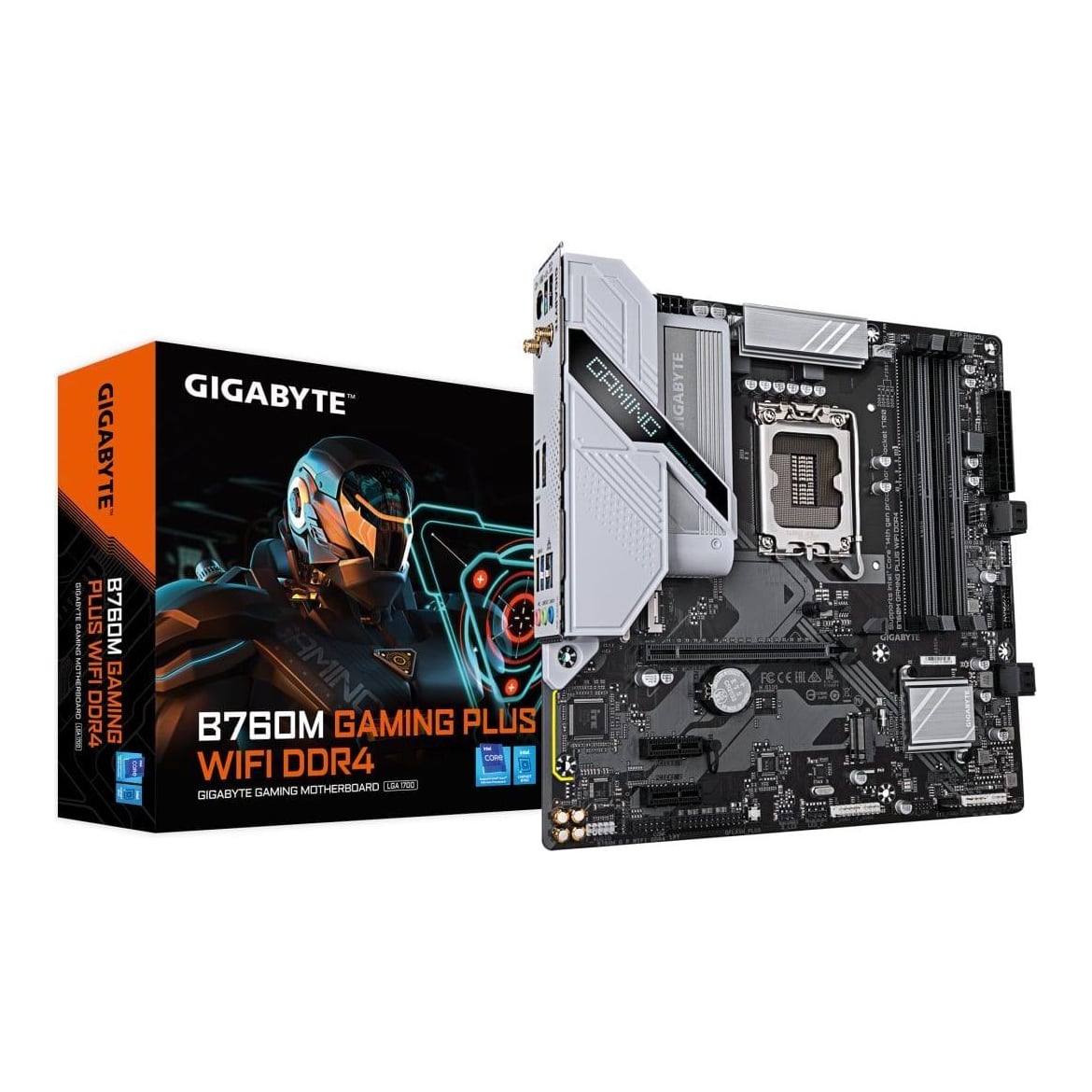 Placa de bază Gigabyte B760M GAMING PLUS WIFI LGA1700