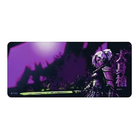 Mousepad Gaming Fury Yari Speed XL, 980 x 400 mm, Negru