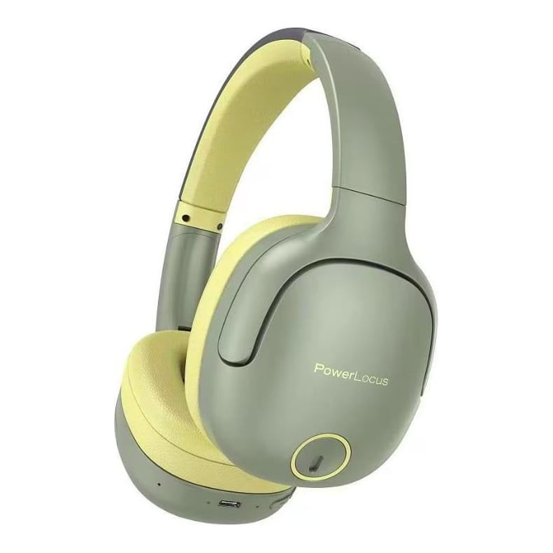 Casti Over-ear PowerLocus P7, Wireless, Gri
