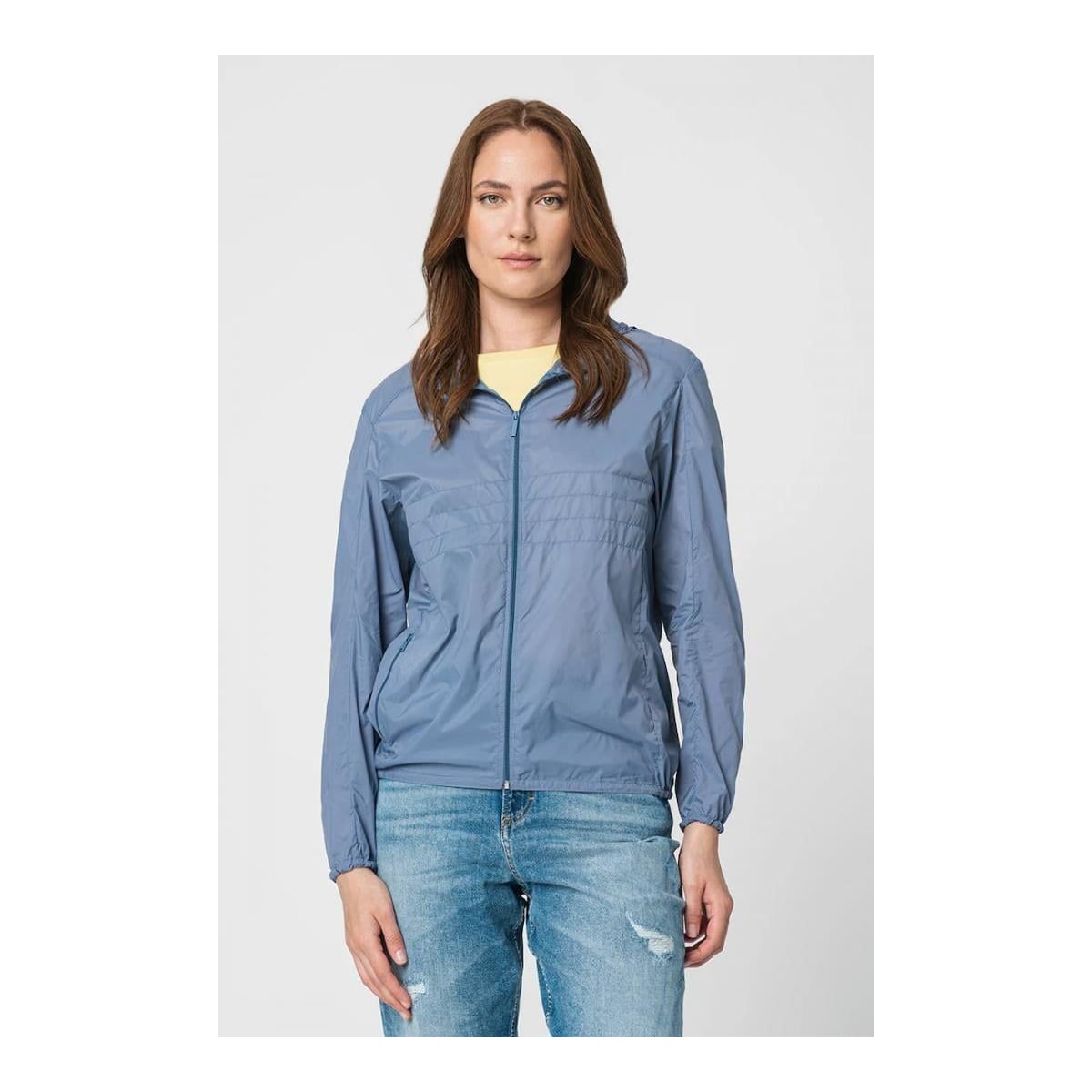 PEGAS Jacheta Casual Femei Light Blue-l