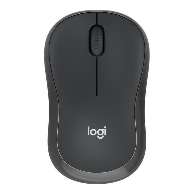 Mouse Logitech M240 Silent Graphite, rezolutie 1000 DPI, conectare wireless, interfata USB, gri