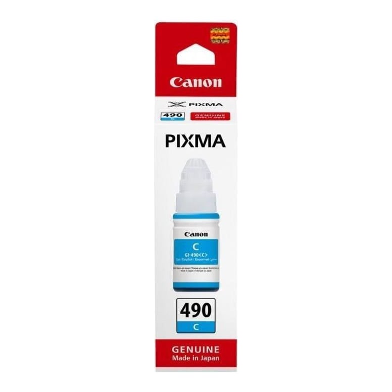 Canon GI-490 Cyan Inkjet Bottle