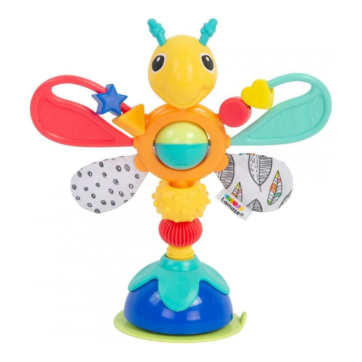 TOMY Lamaze- Licuriciul Freddie Cu Ventuza