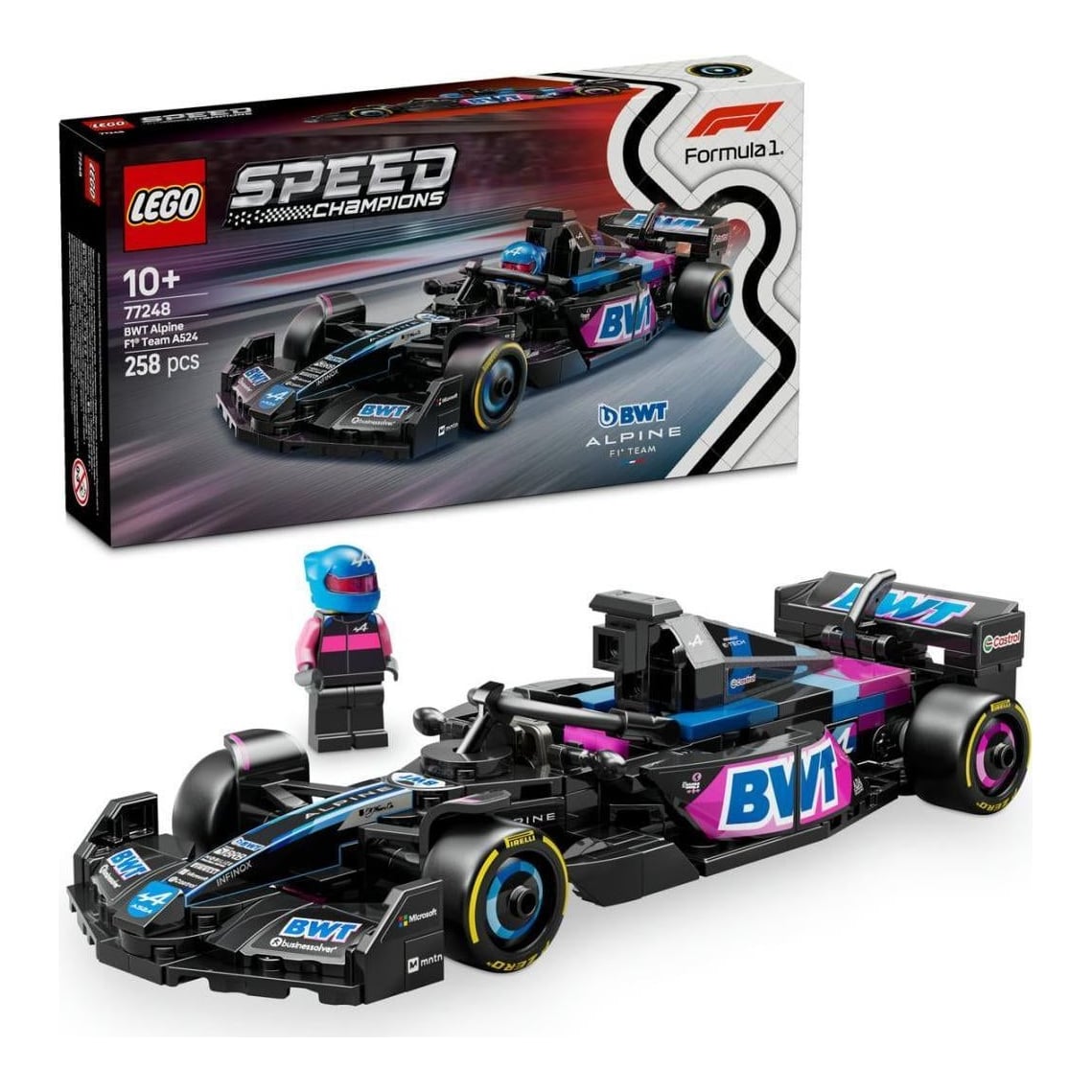 Masina Curse Bwt Alpine F1, Lego 77248