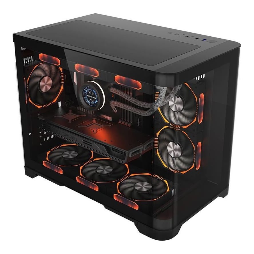 1st PLAYER Carcasa 1STPLAYER Gaming UV6 BLACK