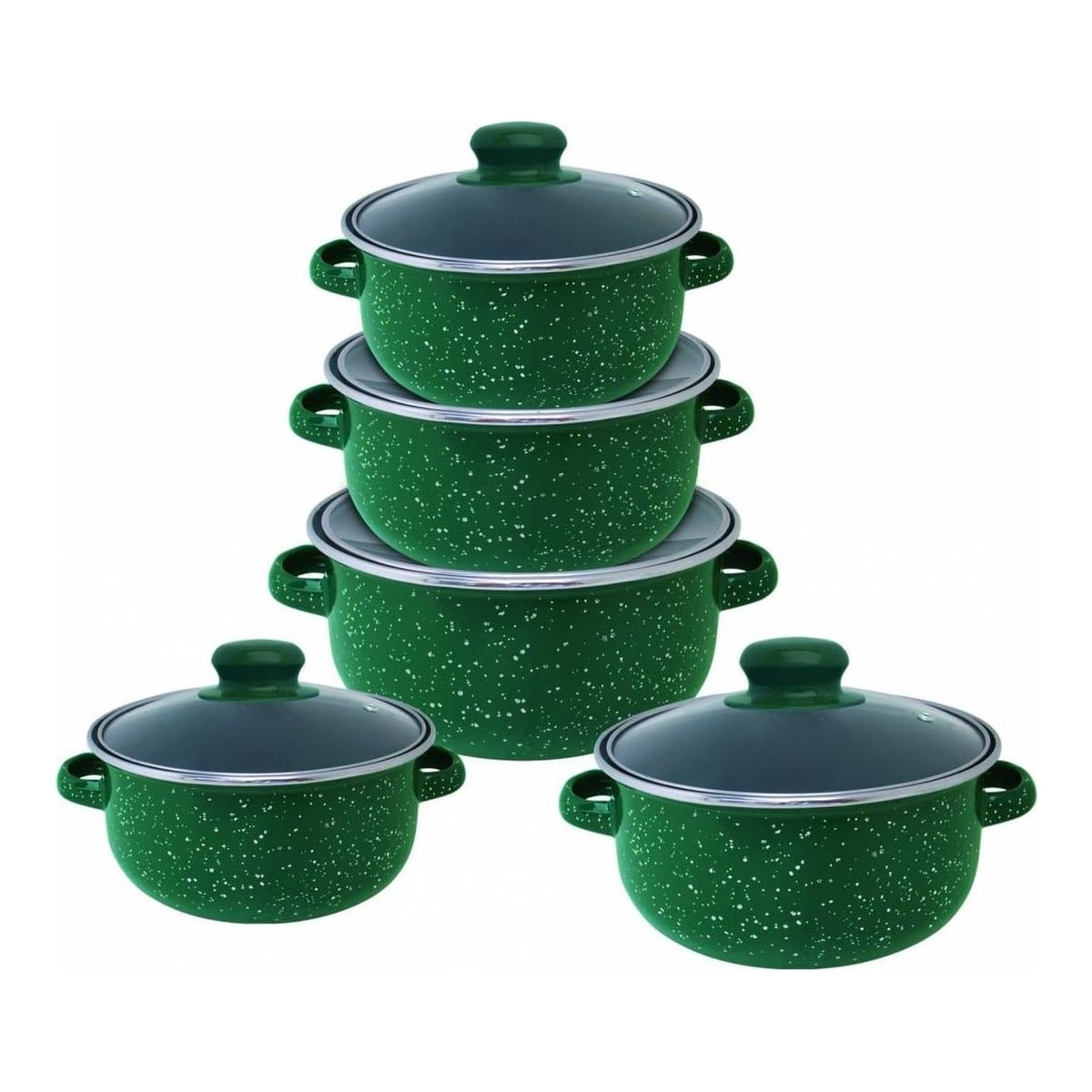 Set Gatit 10 Piese Emailat , Carla, Vanora Home