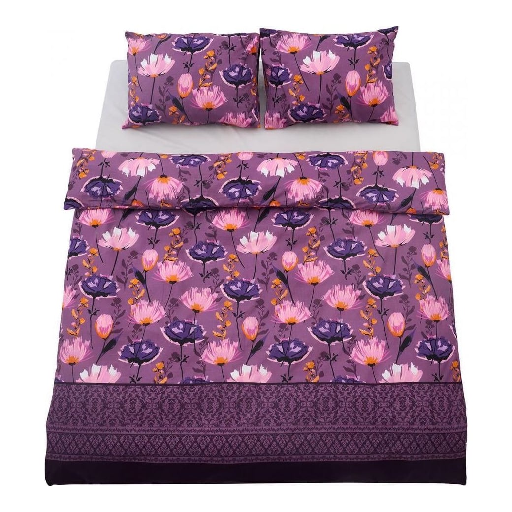 HEINNER Lenjerie dubla,100%bumbac,4 piese, Nuvia