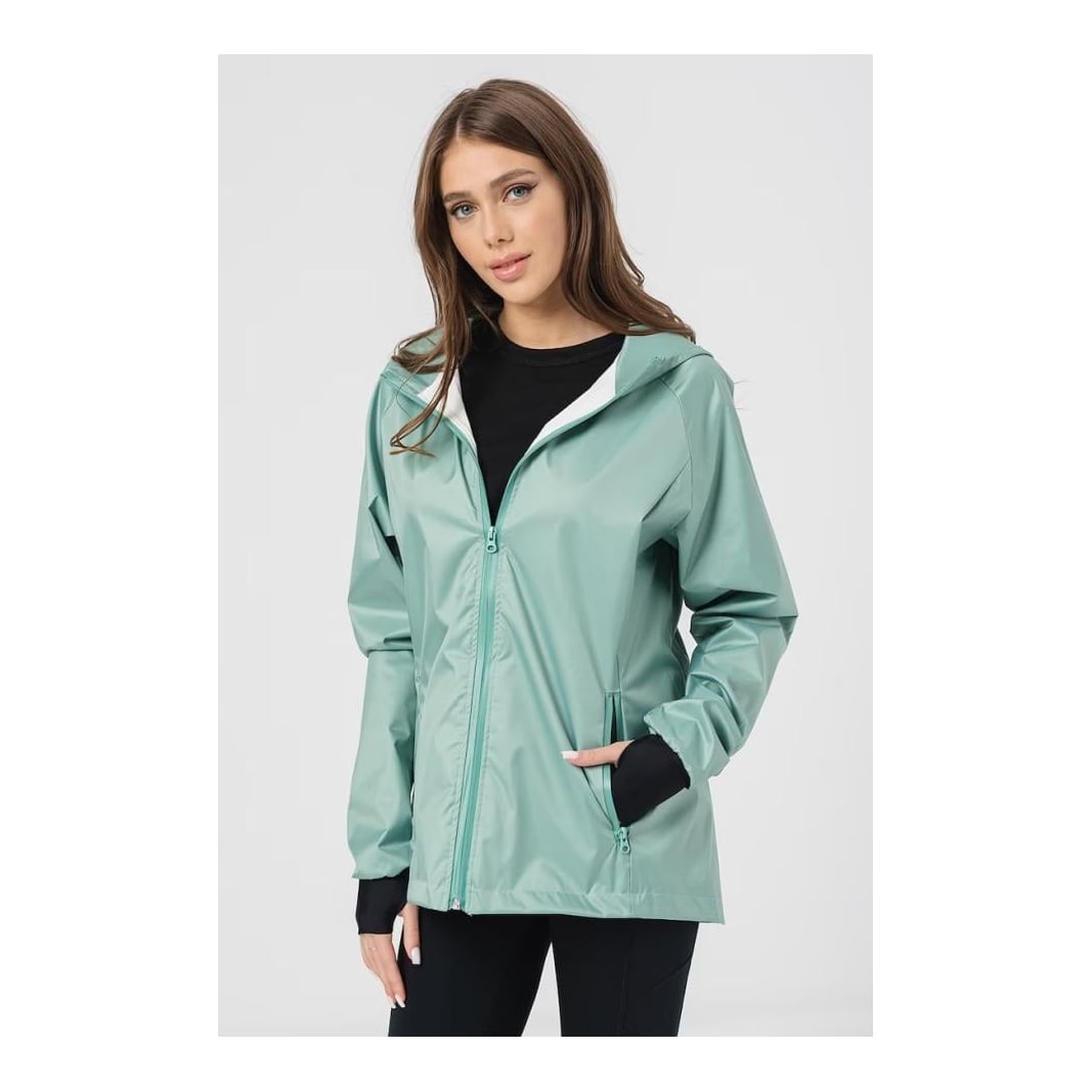PEGAS Jacheta Waterproof F Granite Green-xs