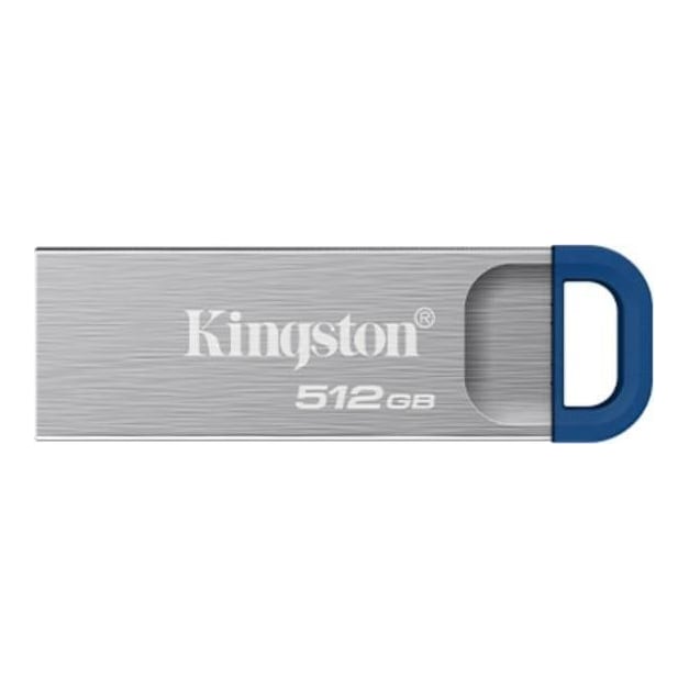 Memorie USB Kingston DataTraveler Kyson 512GB, USB 3.2, Argintiu
