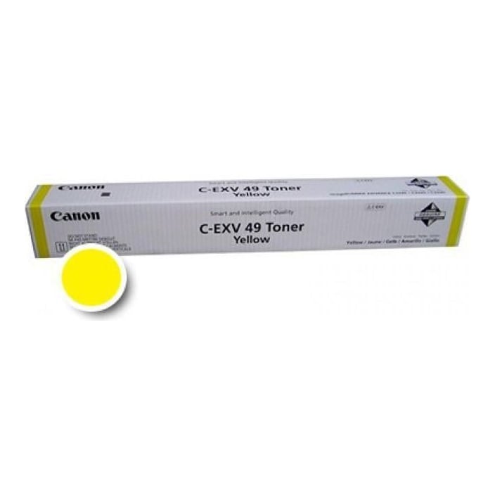Canon CEXV49Y Yellow Toner Cartridge