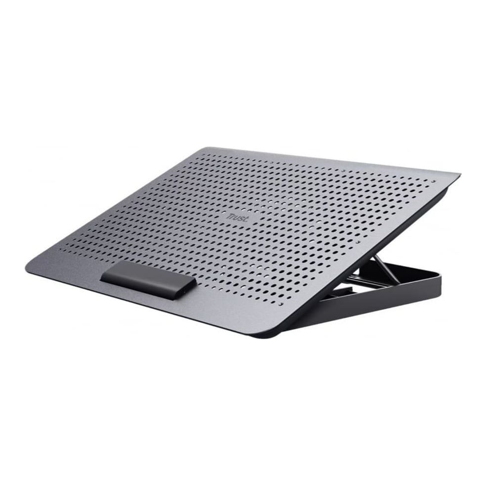 Stand/Cooler notebook Trust Exto, pana la 16 inch, 1 ventilatoare, Argintiu