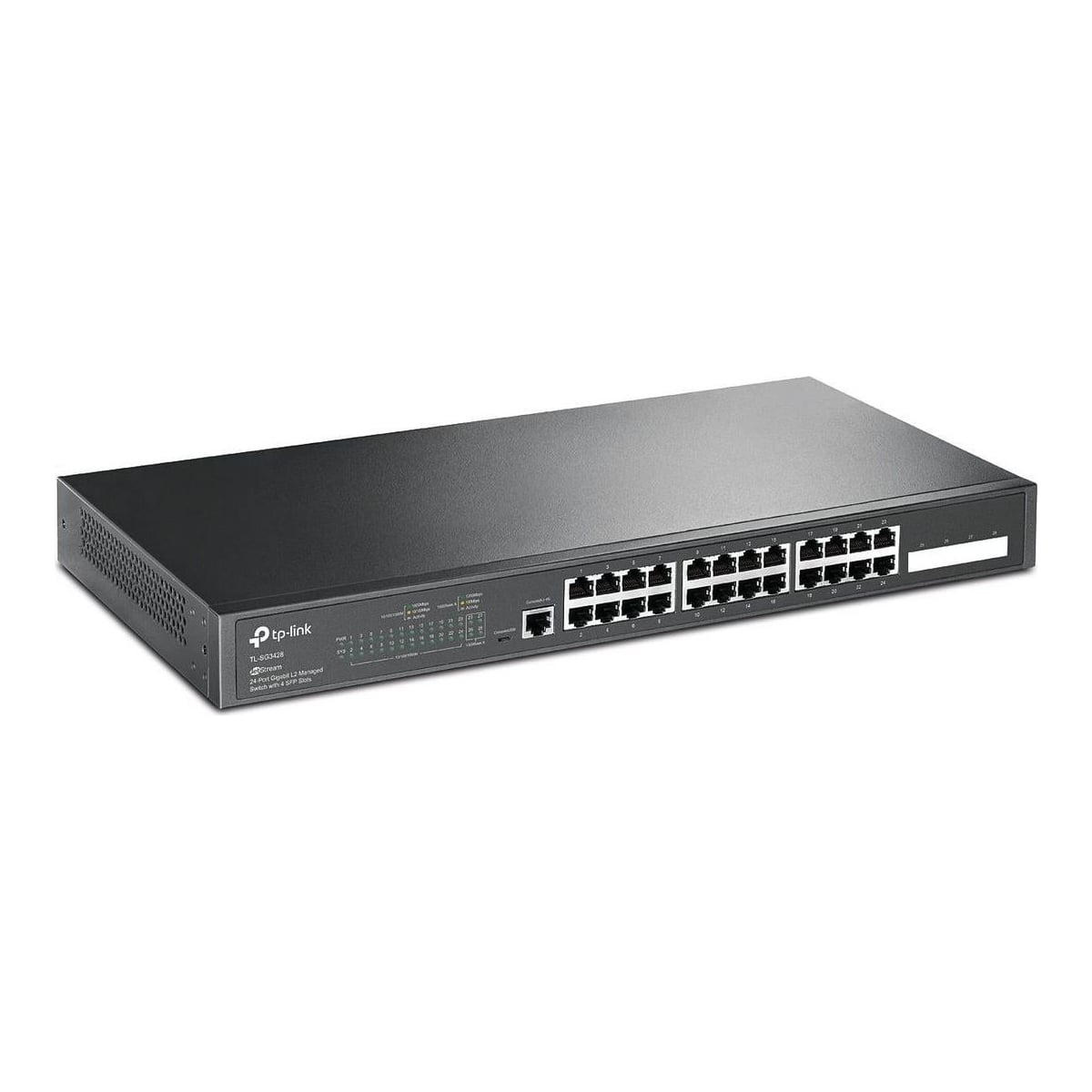 TP-Link Tpl Sw 24P-GB 4 SFP L2 Managed
