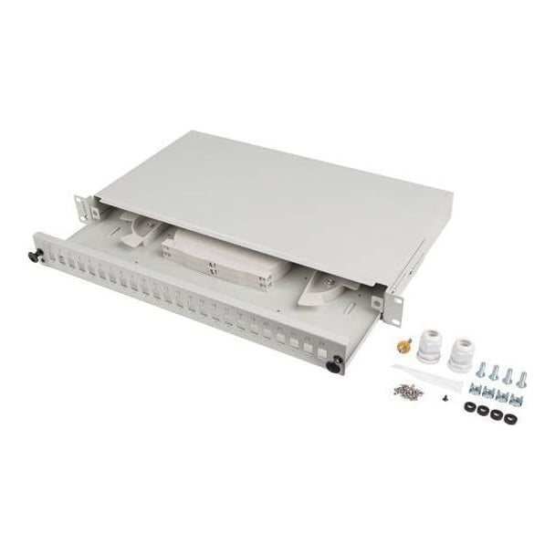 LANBERG Patch panel fibră rack 19" 1U 24x SC