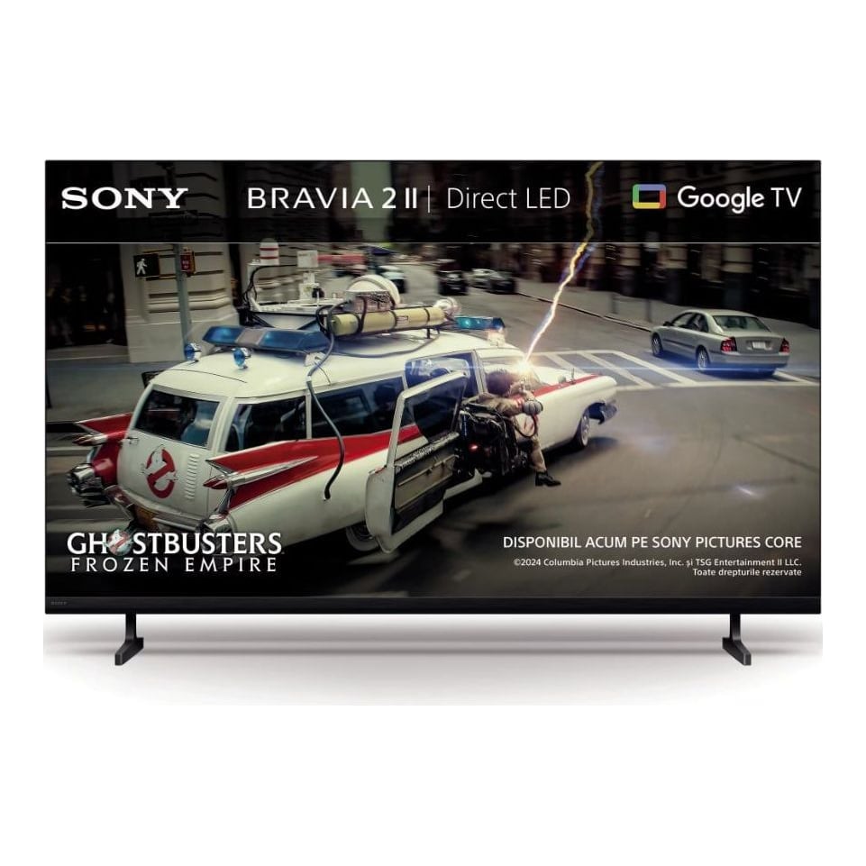 Televizor Sony BRAVIA 2 II LED 50S25VM2, 126 cm, Smart Google TV, 4K Ultra HD, Clasa E (Model 2026)