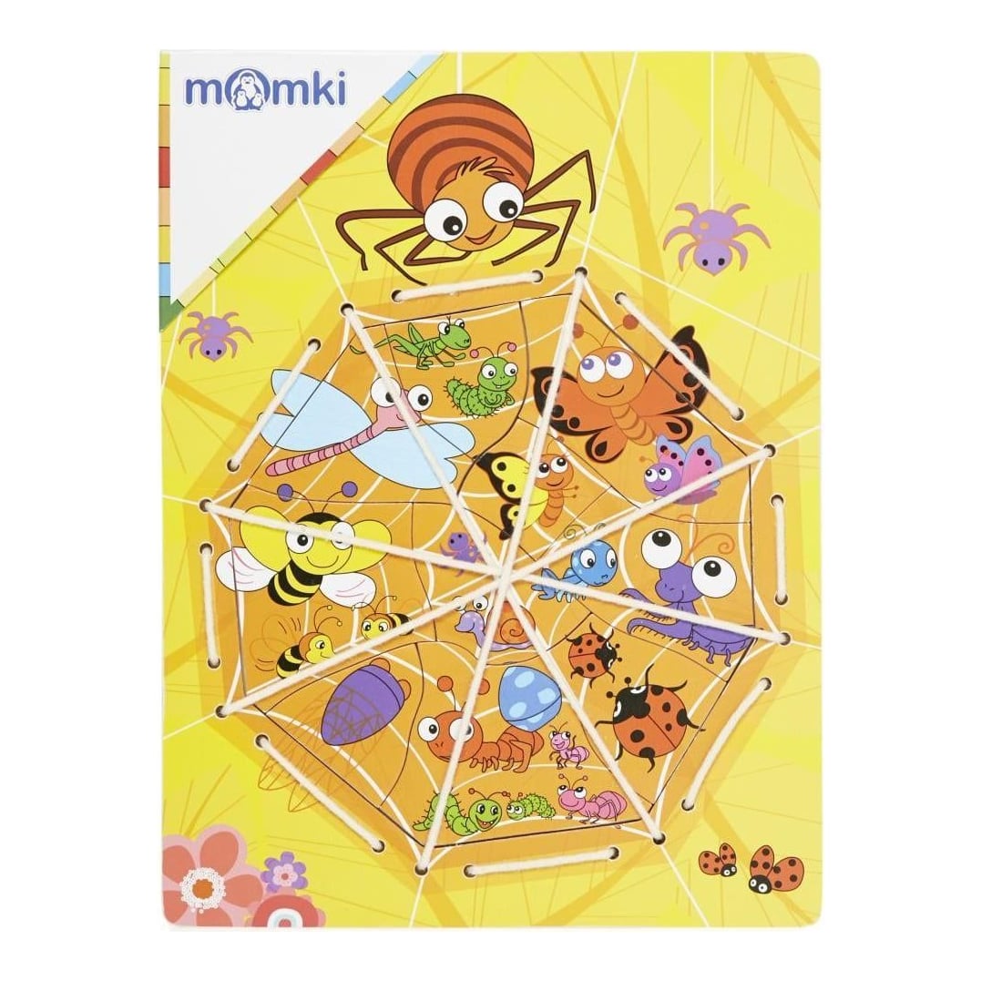 MomKi Puzzle-panza De Paianjen