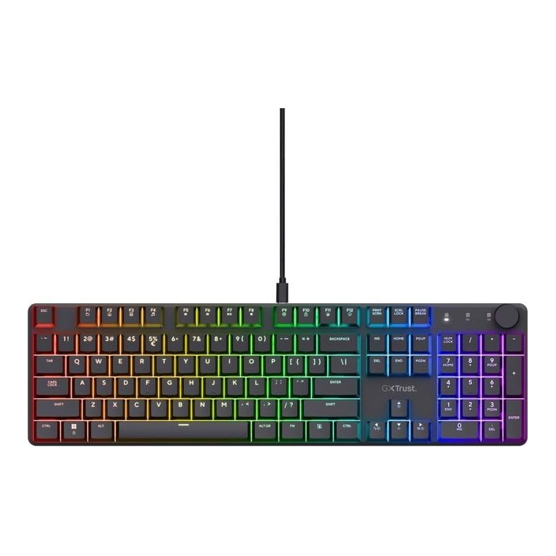 Tastatura Trust GXT 866 Torix cu fir, ng