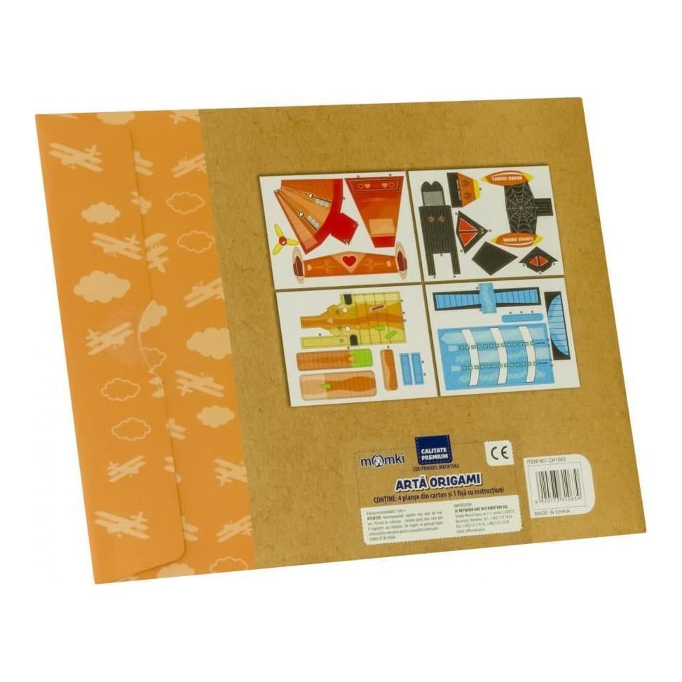 MomKi Arta origami- 4 planse