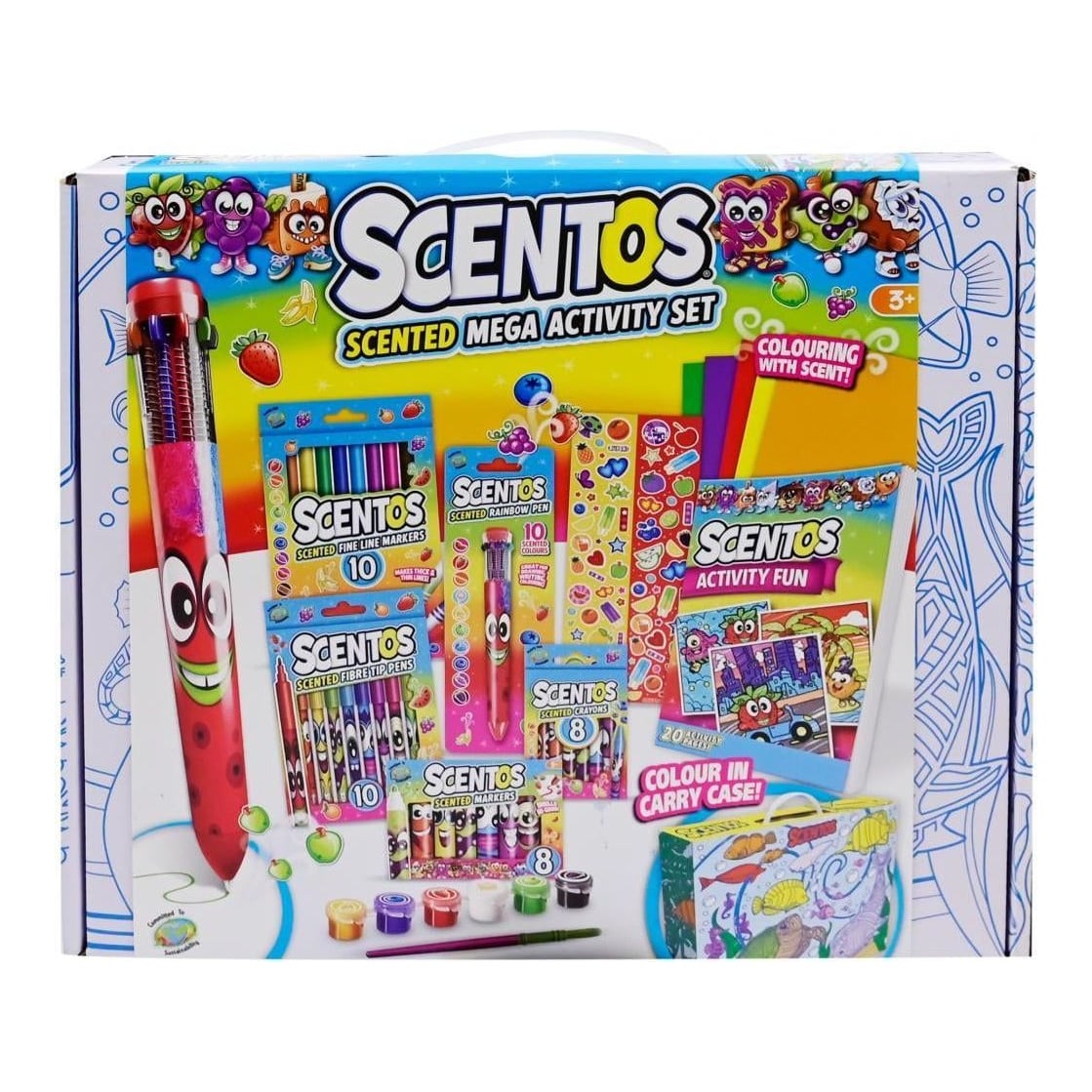 Set Parfumat Cu Activități,mega, Scentos