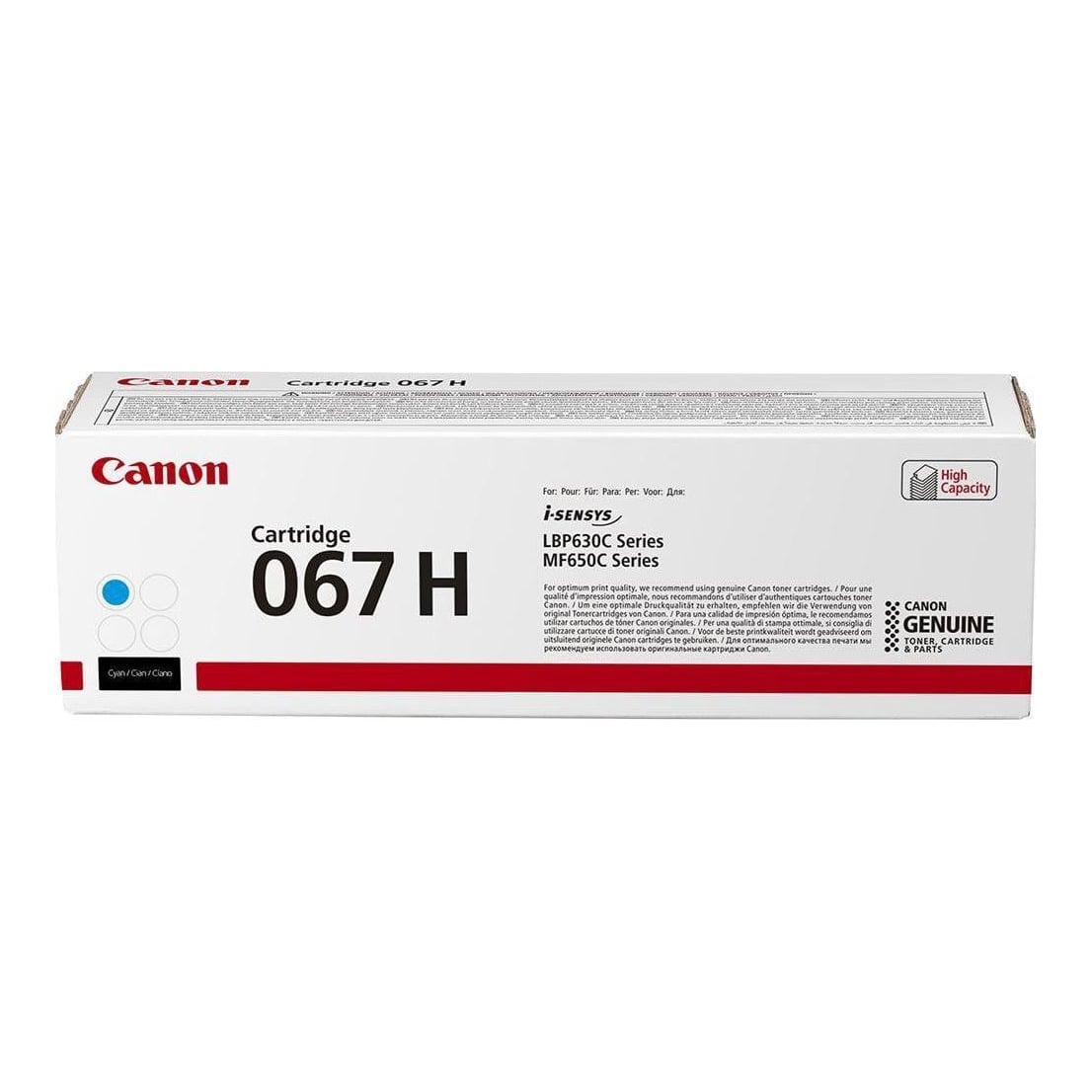 Canon CRG067HC Cyan Toner Cartridge