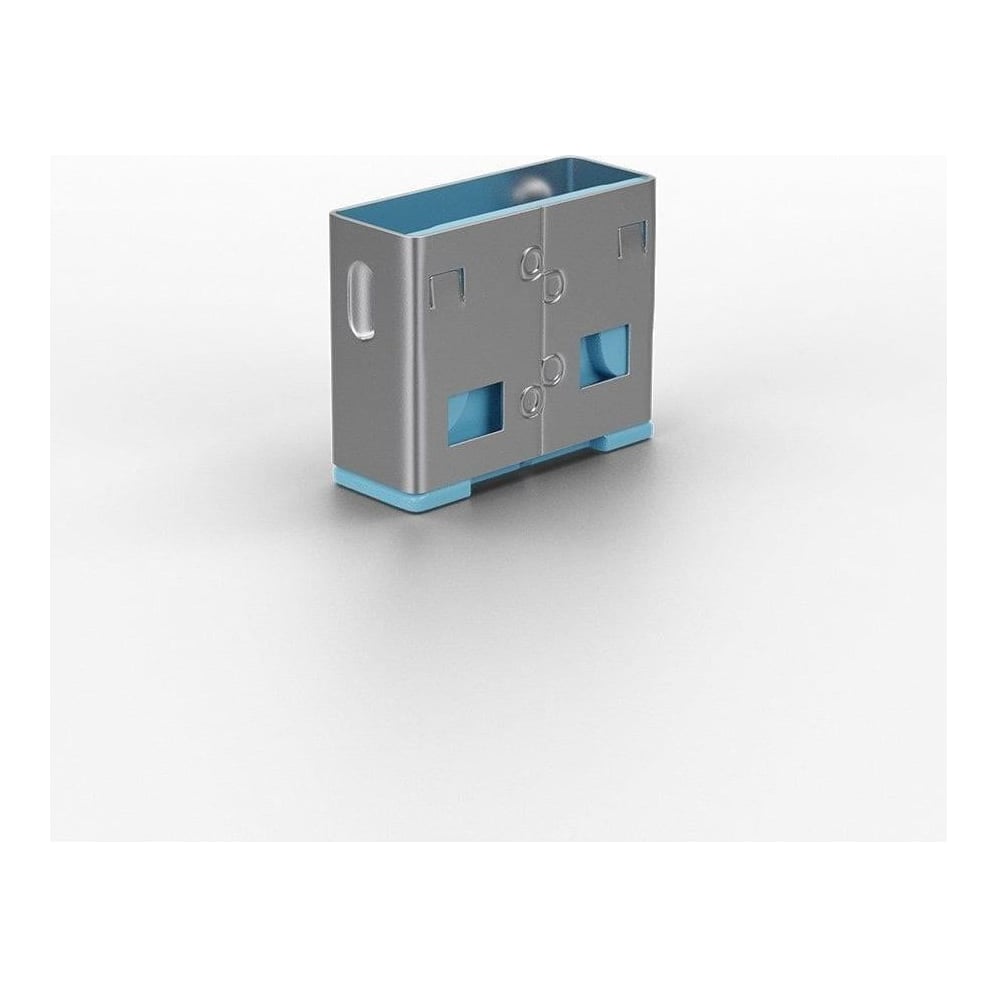 Lindy 10 USB Port Locks BLUE no Key