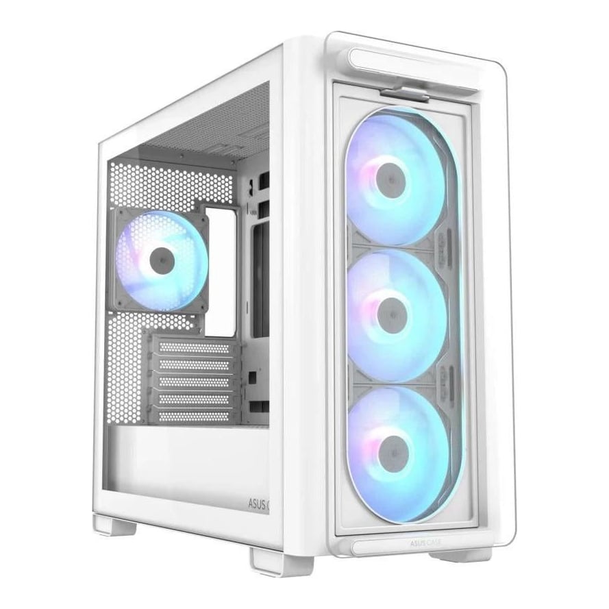 Carcasa Asus A23 PLUS TG ARGB WHITE