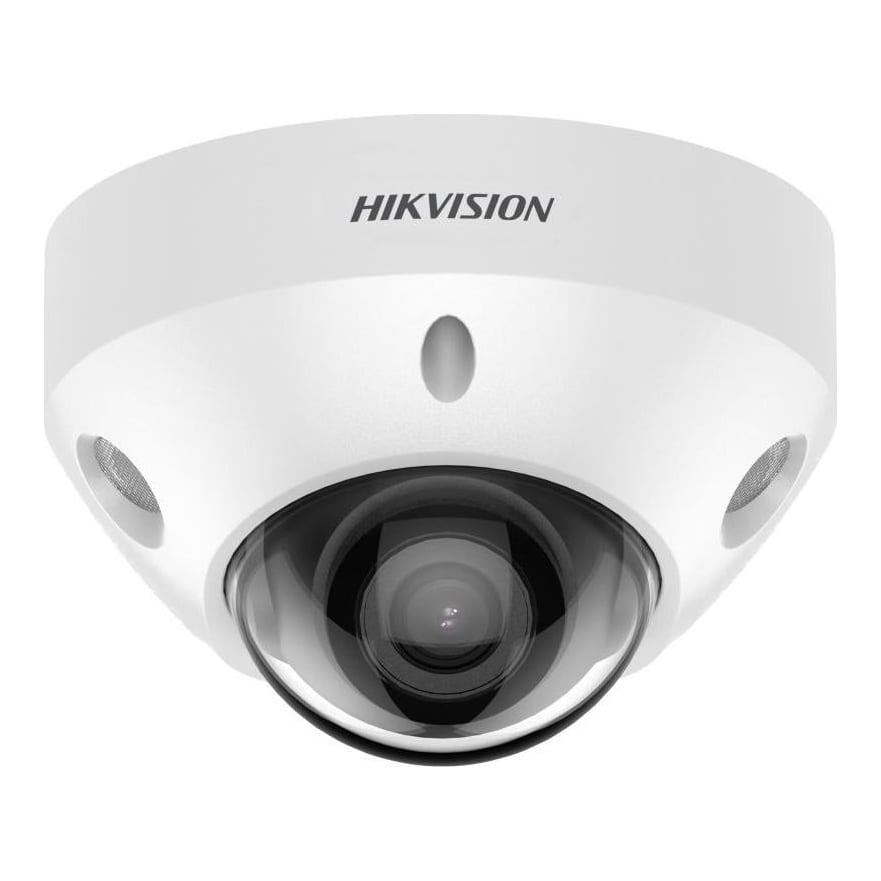 Camera de supraveghere IP Mini Dome 8MP Hikvision DS-2CD2586G2-IS(2.8MM) (C), lentila fixa: 2.8mm, iluminare min: Color: 0.003 Lux @ (F1.6, AGC ON), B/W: 0 Lux cu IR: 30m, microfon incorporat, interfata audio: 1/1, alarma: 1/1, slot card de memorie: microSD/microSDHC/microSDXC maxim 512GB, alarma la