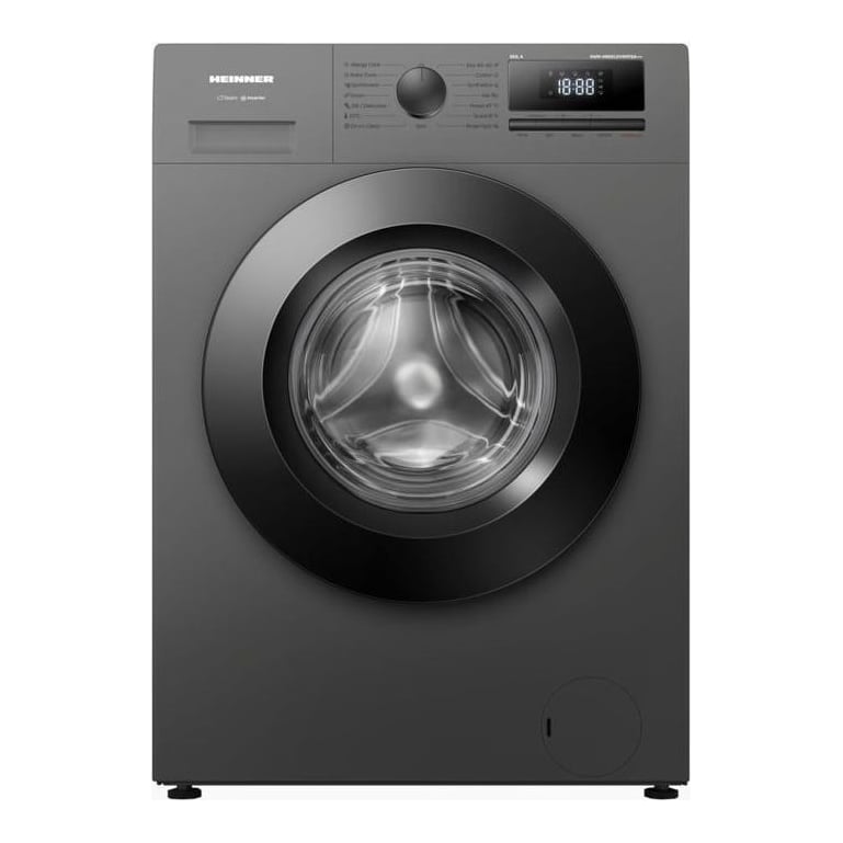 Masina de spalat rufe HEINNER HWM-HME612IVSMTGA+++, 6 kg, 1200 rpm, Clasa: A, Gri Titanium