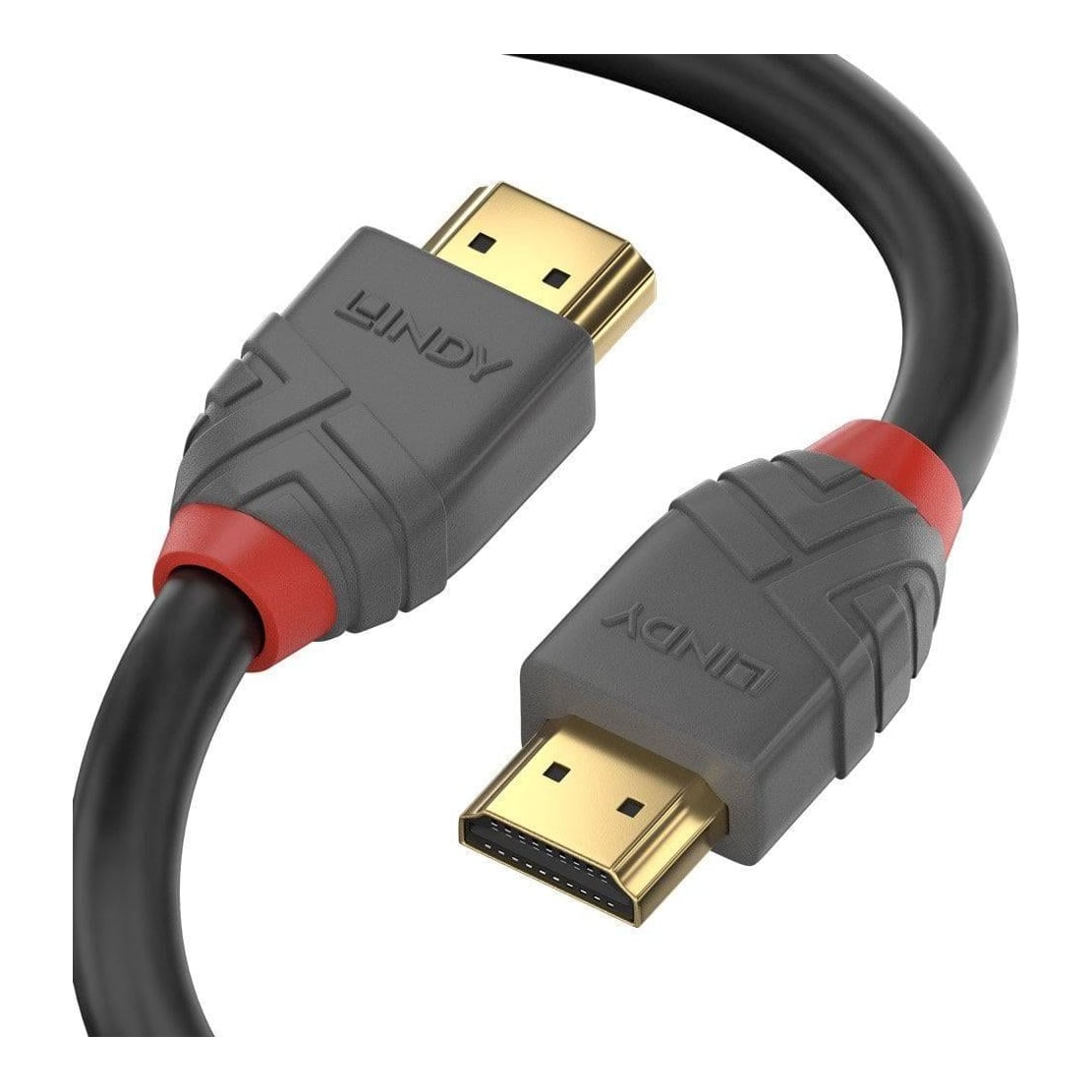 Cablu Lindy 0.3m High Speed HDMI, Anthra