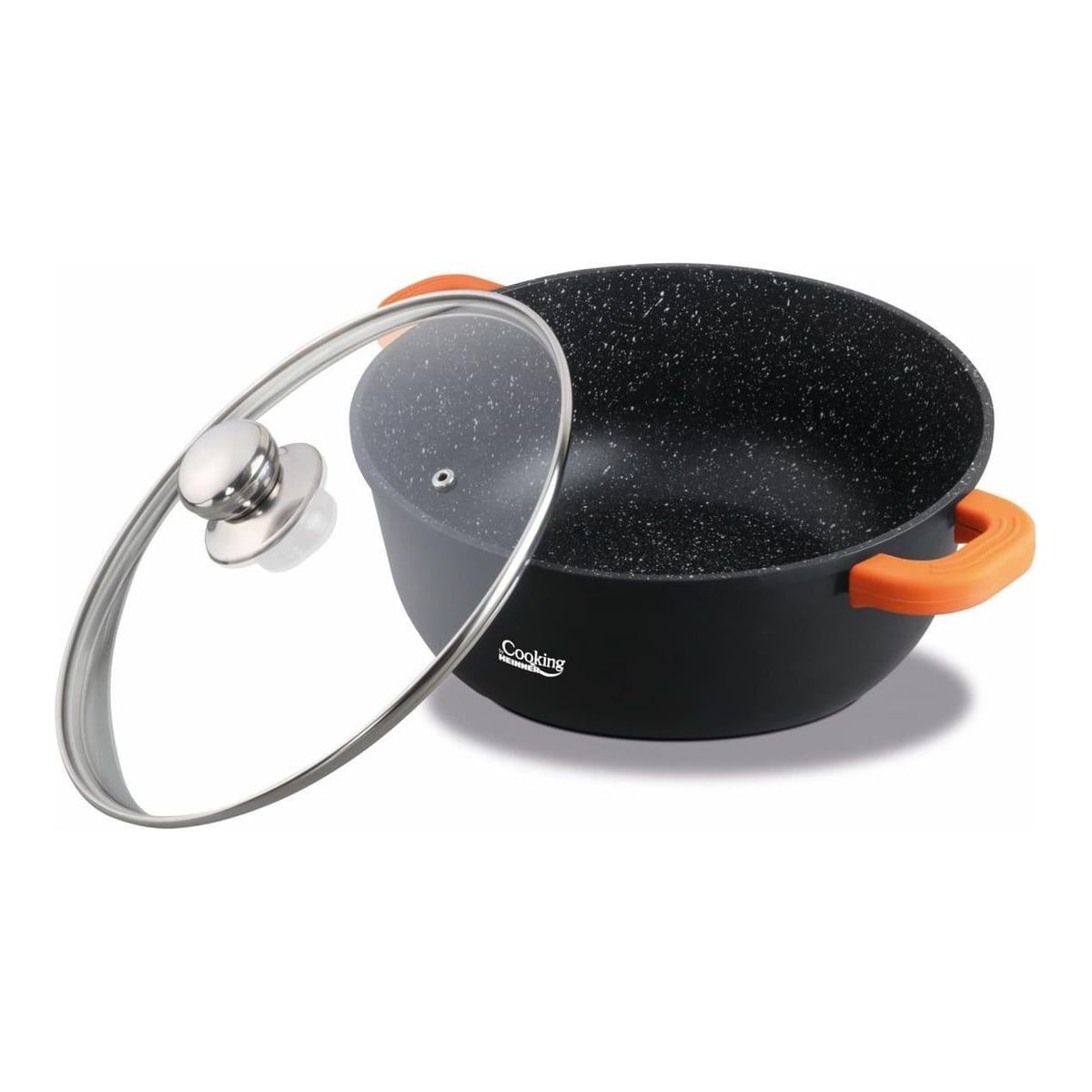 HEINNER Semioala Al+cap 24X11.5CM,4.4L,DARK Line