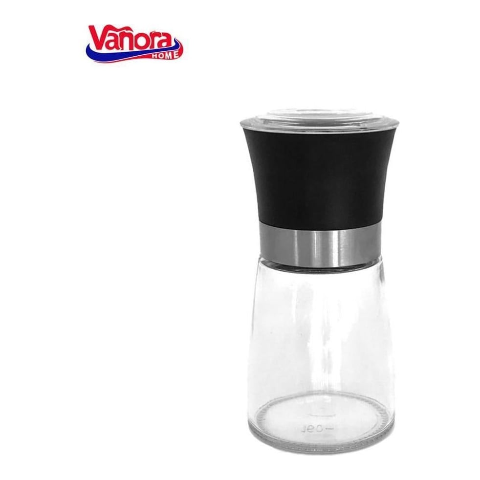 VANORA Rasnita Ceramica Sare&piper 13.5CM,NEGRU