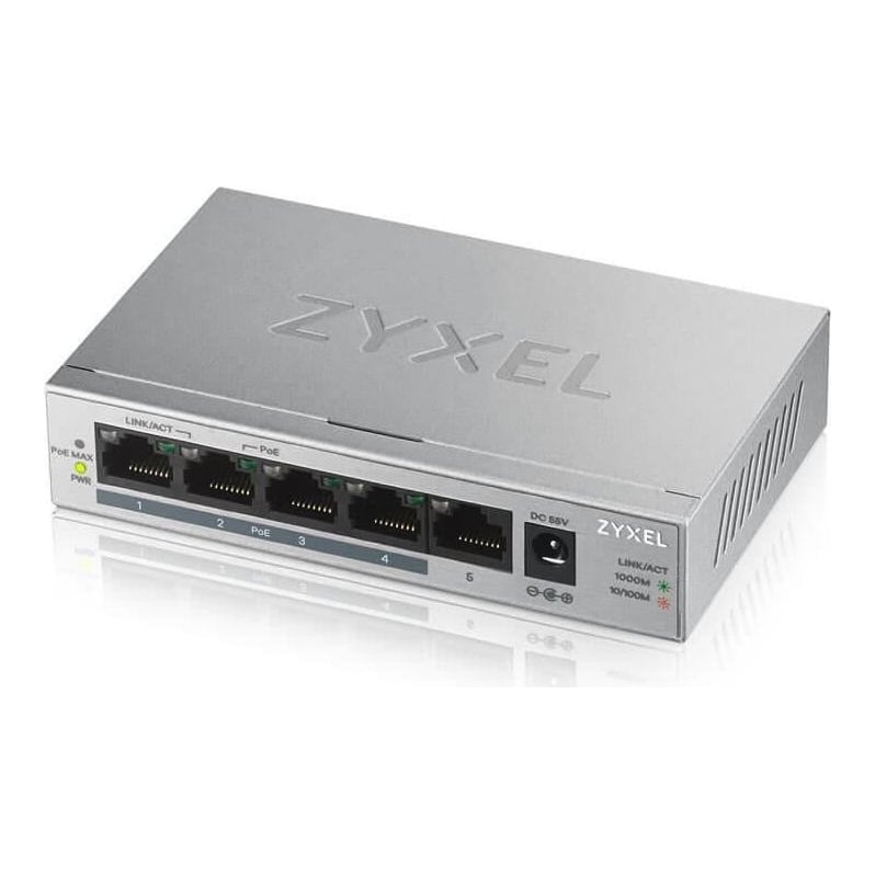 Zyxel GS1005-HP 5PORT PoE Desktop Switch