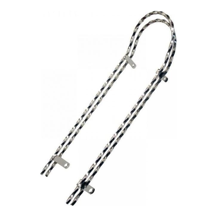 PEGAS Sissybar 18INCH Patrat Torsionat,crom