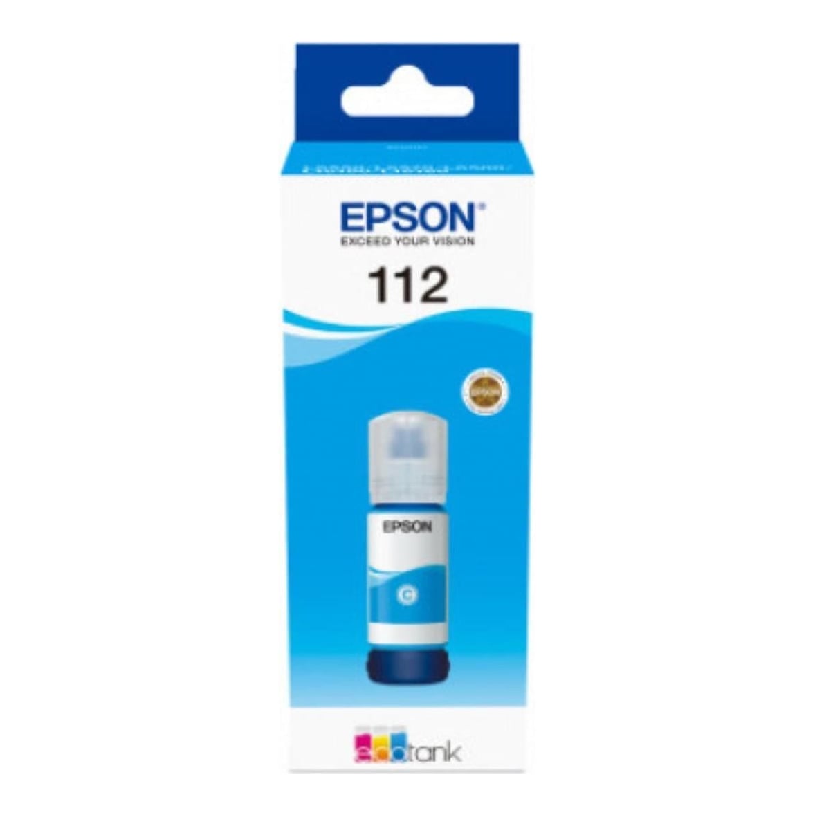 Epson 112 Pigment Cyan Ink Bottle