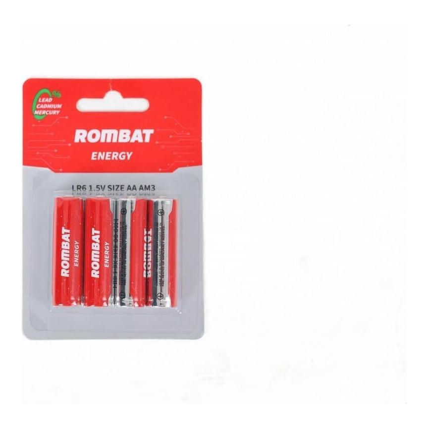 Baterii Rombat Aa LR6 12 BLISTEREX4BUC