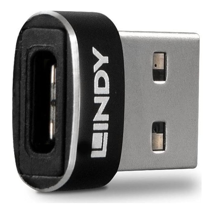 LINDY Adaptor USB 2.0 Type A to Type C