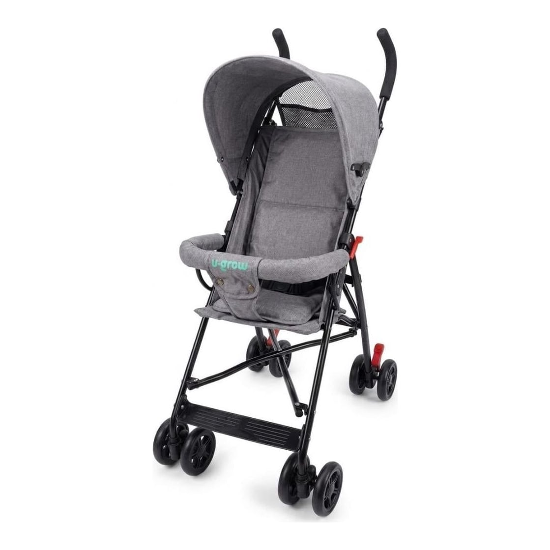 Carucior sport, pliere tip umbrela, gri, U-Grow