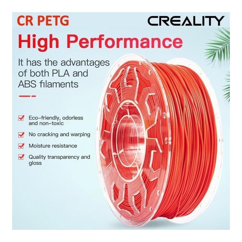 Creality 3D Print Filament Cr-petg Red