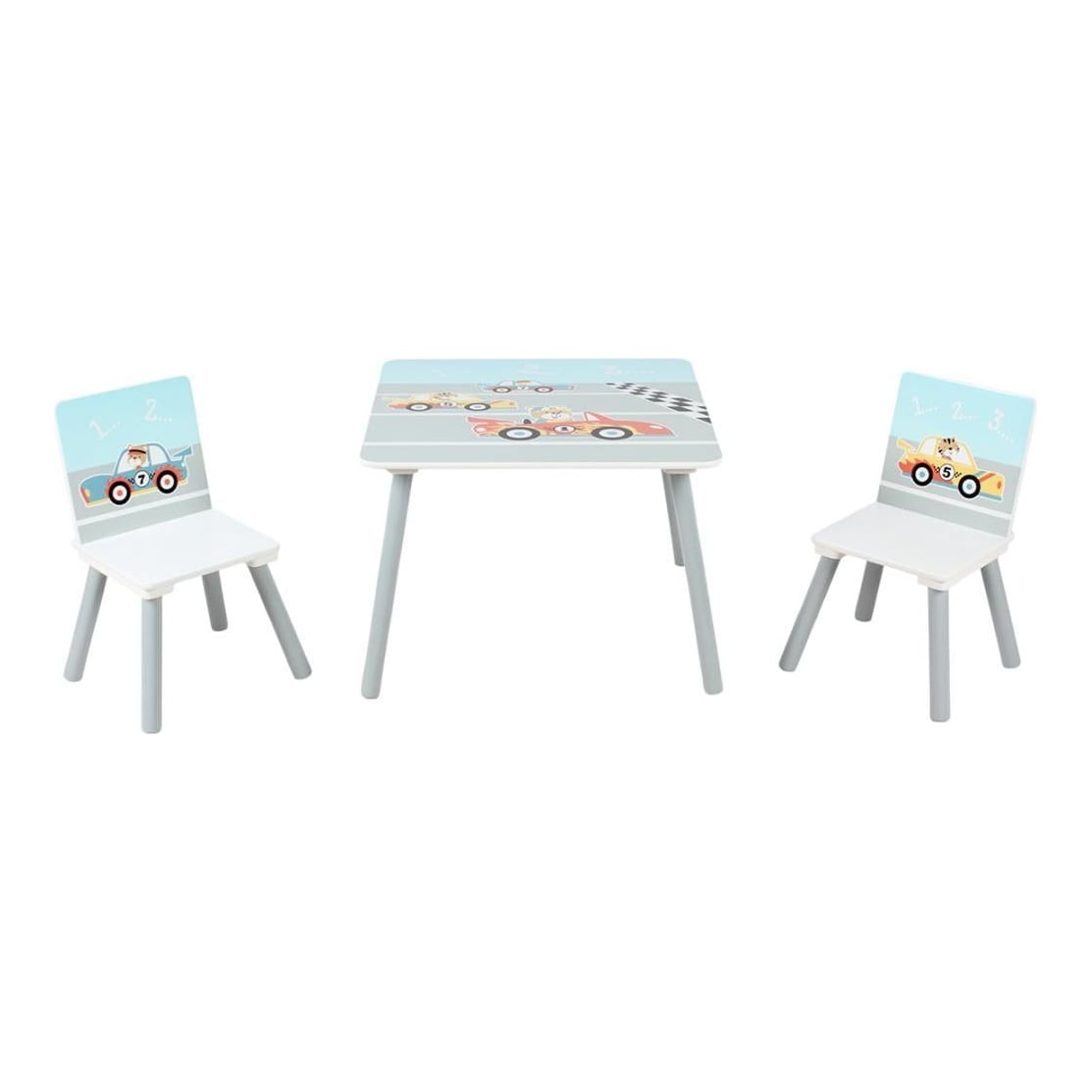 Set 2 scaune +birou Cars, U-Grow
