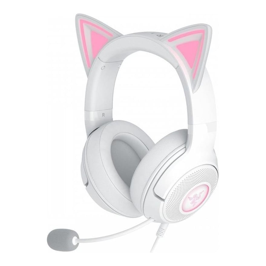 Casti Razer Kraken Kitty V2, alb