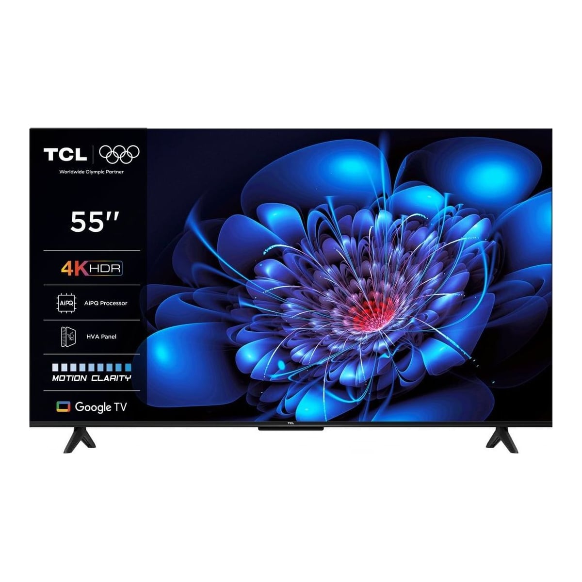 Televizor TCL LED 55P61K, 139 cm, Smart Google TV, 4K Ultra HD