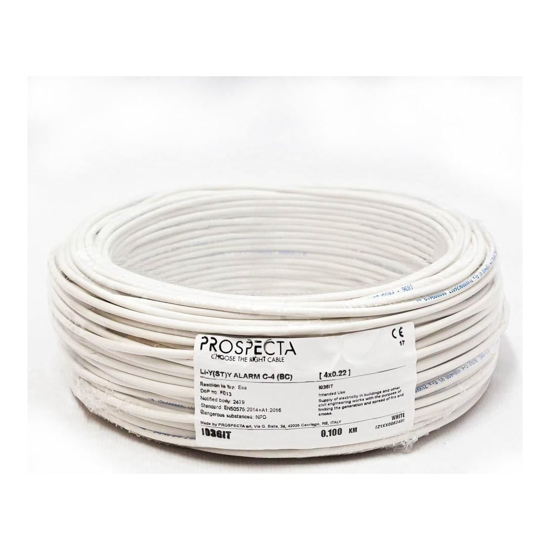 PROSPECTA Cablu Alarma 4X0.22 Premium Cupru 100%