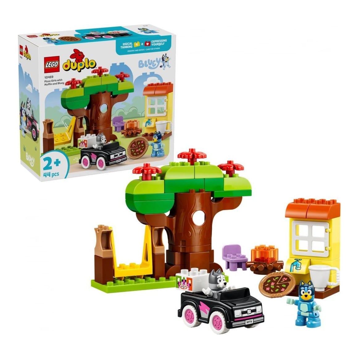 Muffin Si Blue, Fetele Care Aduc Pizza LEGO10469